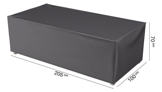 AeroCover Møbeltrekk Aerocover Til loungedel 205 x 100 cm Svart