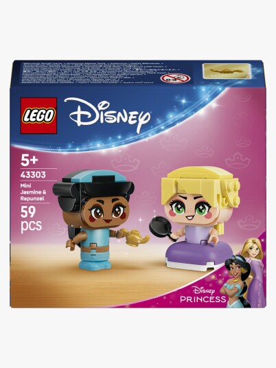 Lego Miniatyrer Av Sjasmin Og Rapunsel