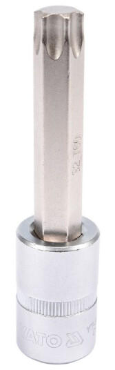 Yato Torx 1/2" T60 Pipenøkkelinnsats 100 mm - Krom-Vanadium Stål