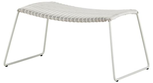 Cane-line Breeze skammel Hvit 72 x 36 cm Hvit