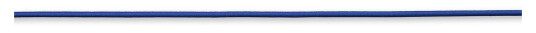 Strikksnor Marineblå, 2,5 mm