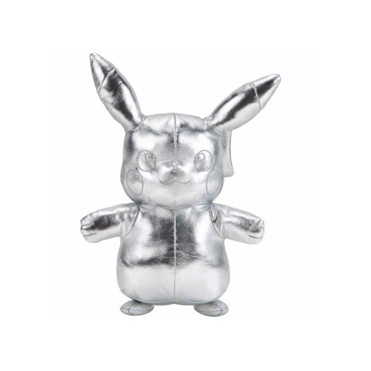 Pokémon Plush 30 cm 25th Celebration Silver Pikachu PKW2379