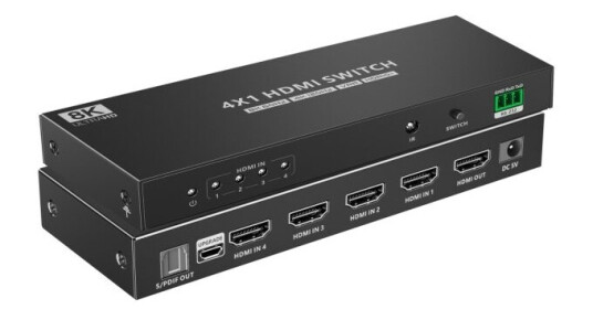 Techly Idata-Hdmi-2148Kt, Hdmi, Micro-Usb, Sort, 7680 X 4320 Piksler, 8K Ultra Hd, Dolby Vision
