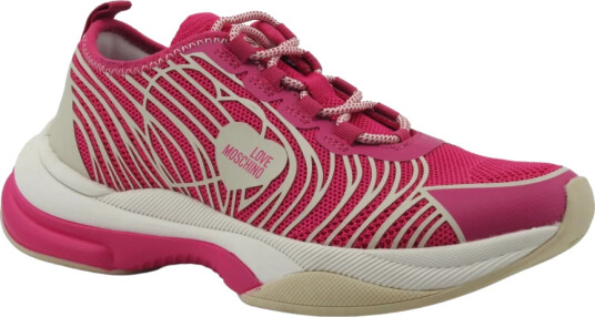 Love Moschino Dame Sko Rosa 37 EU,
