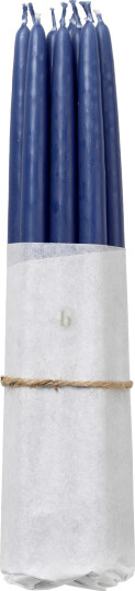Broste Copenhagen Broste Copenhagen dyppet antikklys 10 pk Baja blue