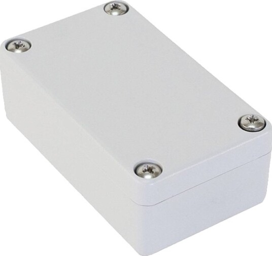 Hammond Electronics 1551WHGY 60 × 35 × 22 mm ABS Grå Kabinett