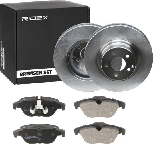 Bremseskiver og -klosser RIDEX 3405B1111