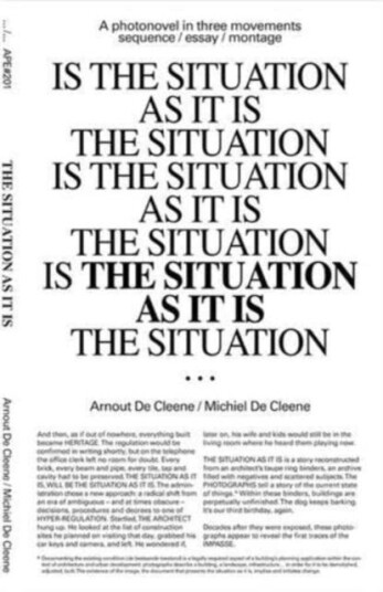 The Situation As It Is Av Arnout De Cleene, Michiel De Cleene