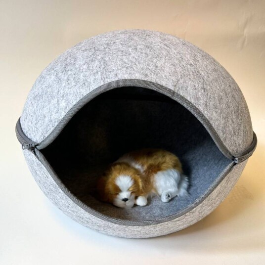 Kattehule Og Hundehule I Filt 47X46X35 Kattehule Og Hundehule I Filt 47X46X35