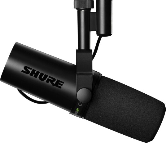 Shure SM7DB Podcastmikrofon med innebygd preamp Svart