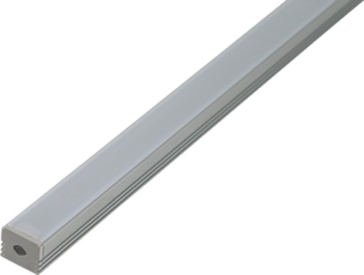 Ansell Lighting LED skinne påbygg 13x15,9 mm 2 meter aluminium
