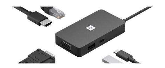 Microsoft Surface USB-C Travel Hub - docking station - VGA HDMI Microsoft Surface USB-C Travel Hub - docking station - VGA HDMI