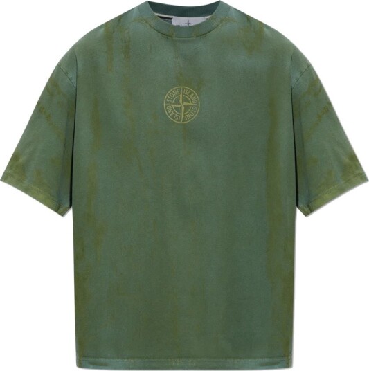 Stone Island Herre Topper Grønn XL,