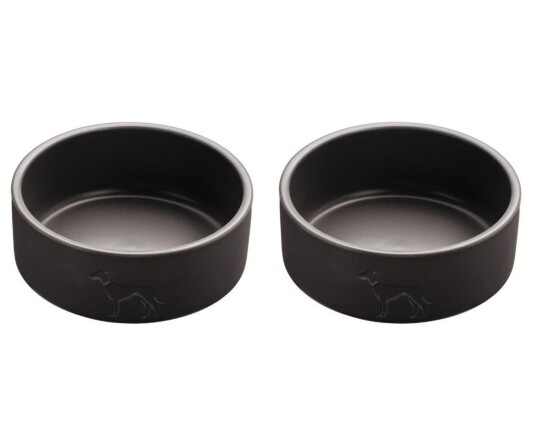 Hunter 2 X Dogbowl Ceramic Osby 1100 ml Anthracite