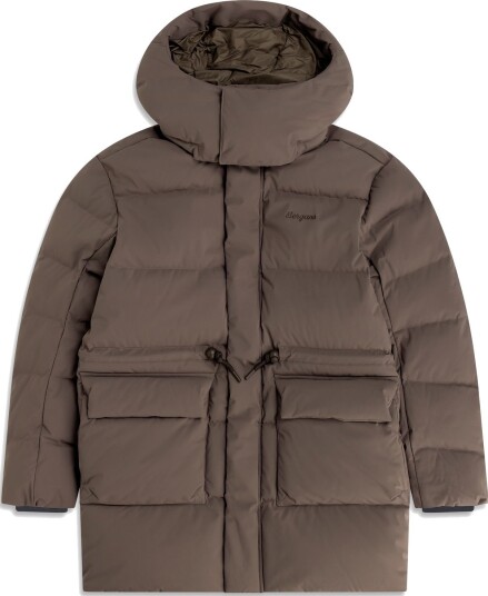 Bergans Dyna Down Hood Jakke Dame Hot Cocoa XL Bergans Dyna Down Hood Jakke Dame Hot Cocoa XL