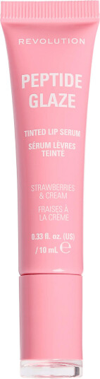 Revolution Beauty London Revolution Peptide Glaze Tinted Lip Serum Pink 10 ML