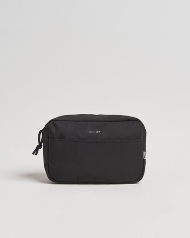 NN07 Nylon Ripstop Washbag Black