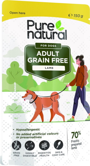 Purenatural Adult Dog Våtfôr Lam