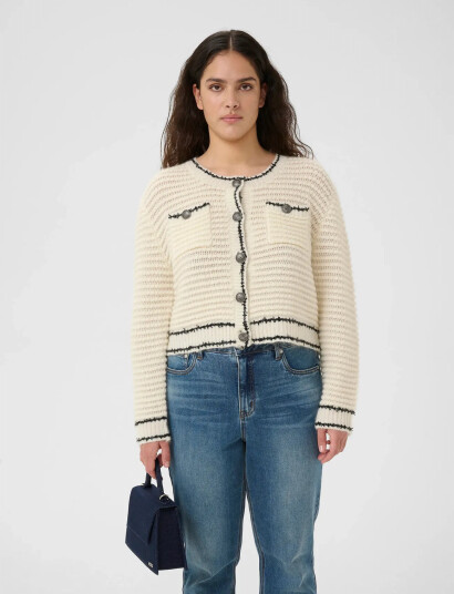 Gestuz Gzcleana Cardigan - Cream - XS Gestuz Gzcleana Cardigan - Cream - XS