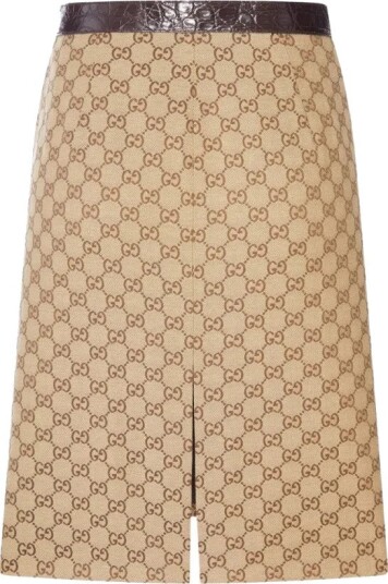 Gucci Dame Skjørt Beige S,