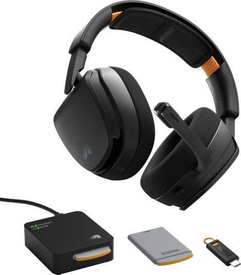 Glorious GHS InfinitePlay trådløst gamingheadset (sort)