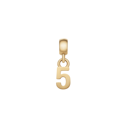 Daniel Wellington DW Charm Number 5 Gold Daniel Wellington DW Charm Number 5 Gold