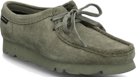 Clarks Originals Wallabee.gtx D - KHAKI/GREEN SDE - 37.5