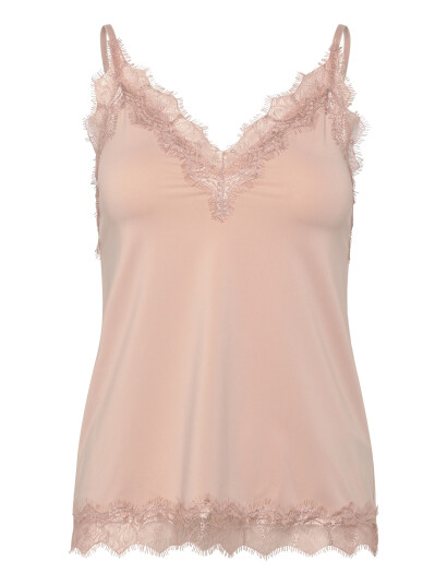 Rosemunde Rwbillie Sl Lace Strap Top Pink 34