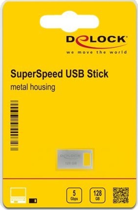 Delock Usb-Flashstasjon 128 Gb Usb 3.2 Gen 1 Delock Usb-Flashstasjon 128 Gb Usb 3.2 Gen 1
