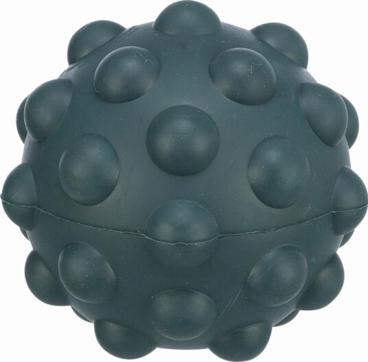 Jolly Paw Natural Rubber Ball Petrol 8 cm