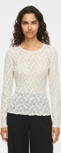 Vila Vifay O Neck L/S Top Noos Cream XL