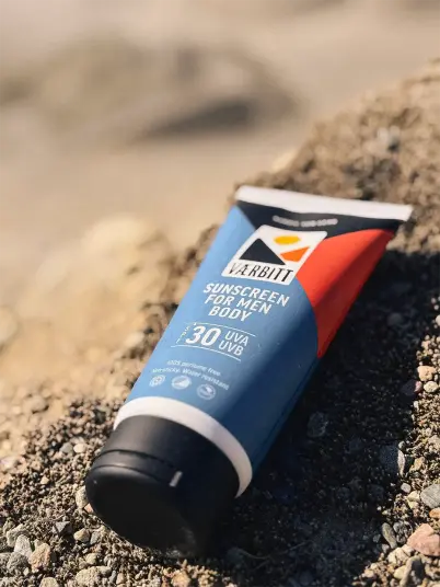 Værbitt Solkrem for menn SPF30 200 ml - Høy beskyttelse mot UVA/UVB