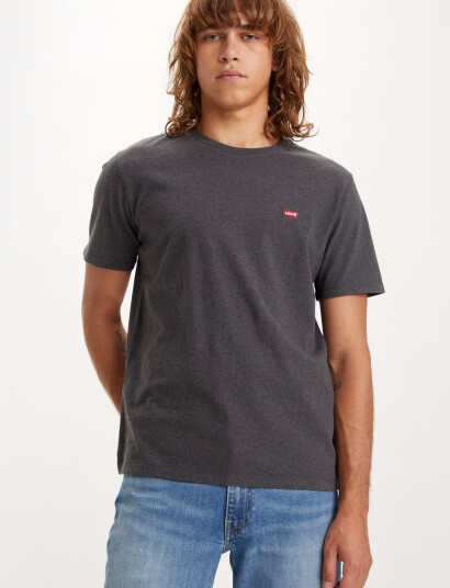 Levi"s® Ss Original Hm Tee B65 Dark Gr - Grey - XL