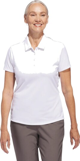 adidas Golf W Perf Sld Ss P White XXL