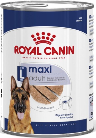 Royal Canin Size Våtfôr Adult Maxi Mousse Sparepakke 24 X 410 G