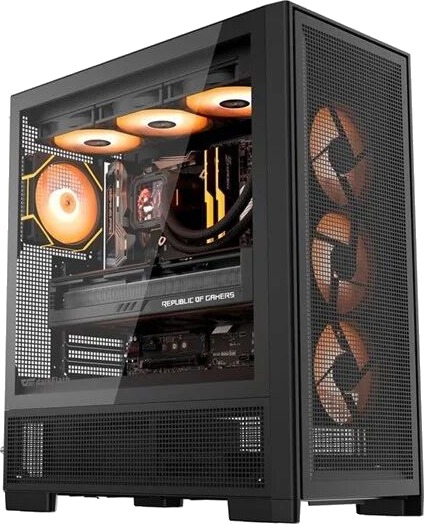 Darkflash AIRNOVA Kabinett Svart AIRNOVA BLK +3F
