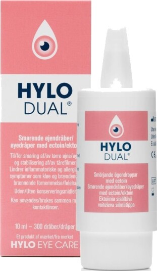 Hylo Dual smørende øyedråper 10 ml Hylo Dual smørende øyedråper 10 ml