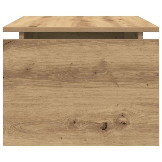 Salongbord artisan eik 68x50x38 cm konstruert tre 8721158439826