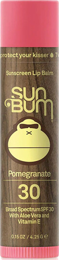 Sun Bum Original SPF 30 Sunscreen Lip Balm Pomegranate Sun Bum Original SPF 30 Sunscreen Lip Balm Pomegranate