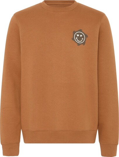 Blend Bhkeelan Graphic Crew Sweat Brown XXL