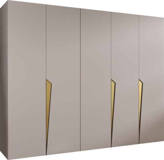 garderobeskap NO_BRAND Garderobeskap PIANO 1 250 cashmere Gull -