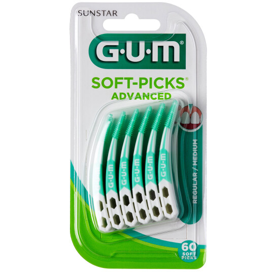 GUM Soft-Picks Advanced MEDIUM 60 stk.