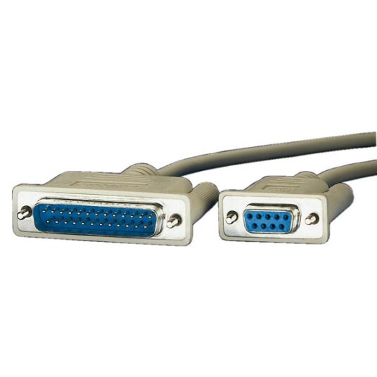 ROLINE Serial Printer Cable Db9 F  