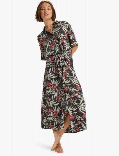 Roxy Island Escape Printed Black M