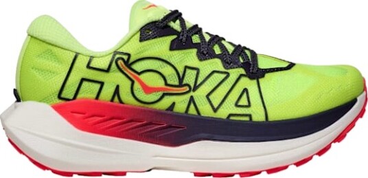 Hoka Women"s Rocket X Trail Neon Yuzu/Neon Flame 39 1/3 Hoka Women"s Rocket X Trail Neon Yuzu/Neon Flame 39 1/3
