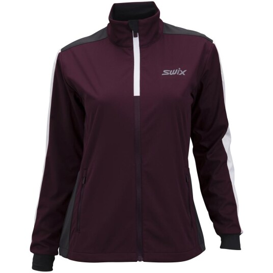 Swix  Cross W jacket Dark Aubergine   94303 Dark aubergine S