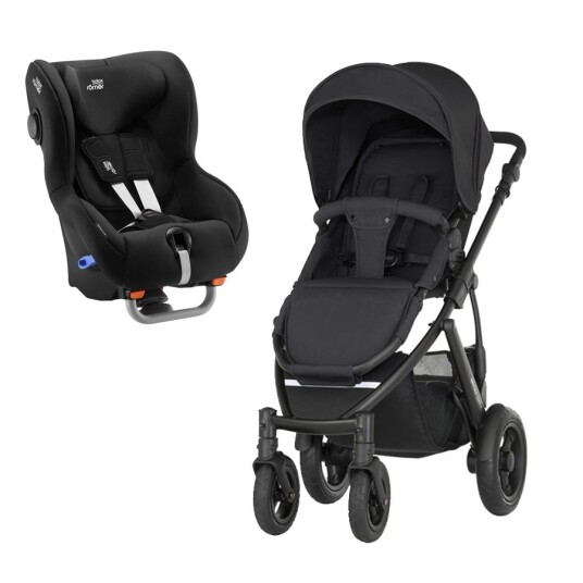 Vognpakke  Britax Smile 2 + Bilstol Max-Way Plus