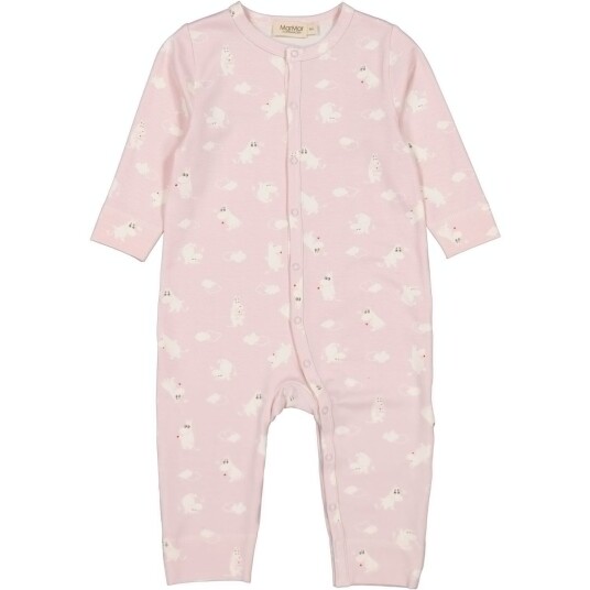 MarMar Modal Smooth Print Rose Moomin Ruka Romper 9 mdr/74