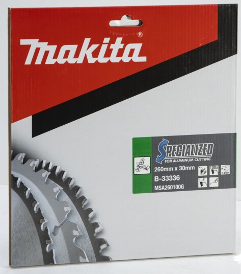 Makita B-33336 Sirkelsagblad - 260mm - 100T