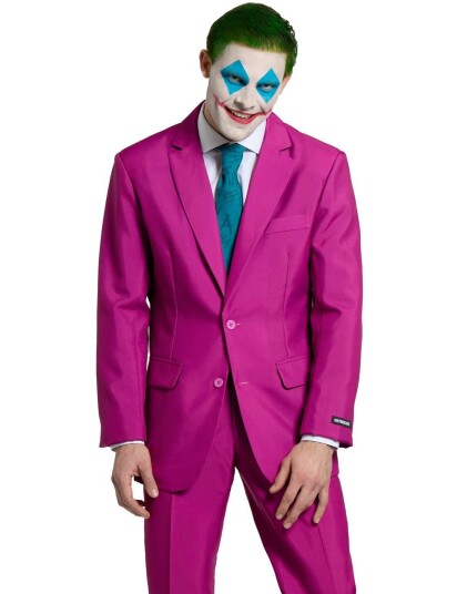 Lilla Joker Kostymedress til Herre Suitmeister Small Lilla Joker Kostymedress til Herre Suitmeister Small